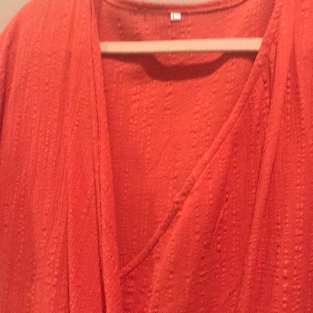 Chiffon mini rap dress. - Picture 3 of 3
